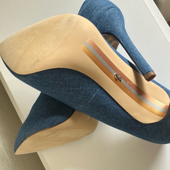 Sam Edelman Hazel Women’s Indigo Denim - Picture 3 of 7